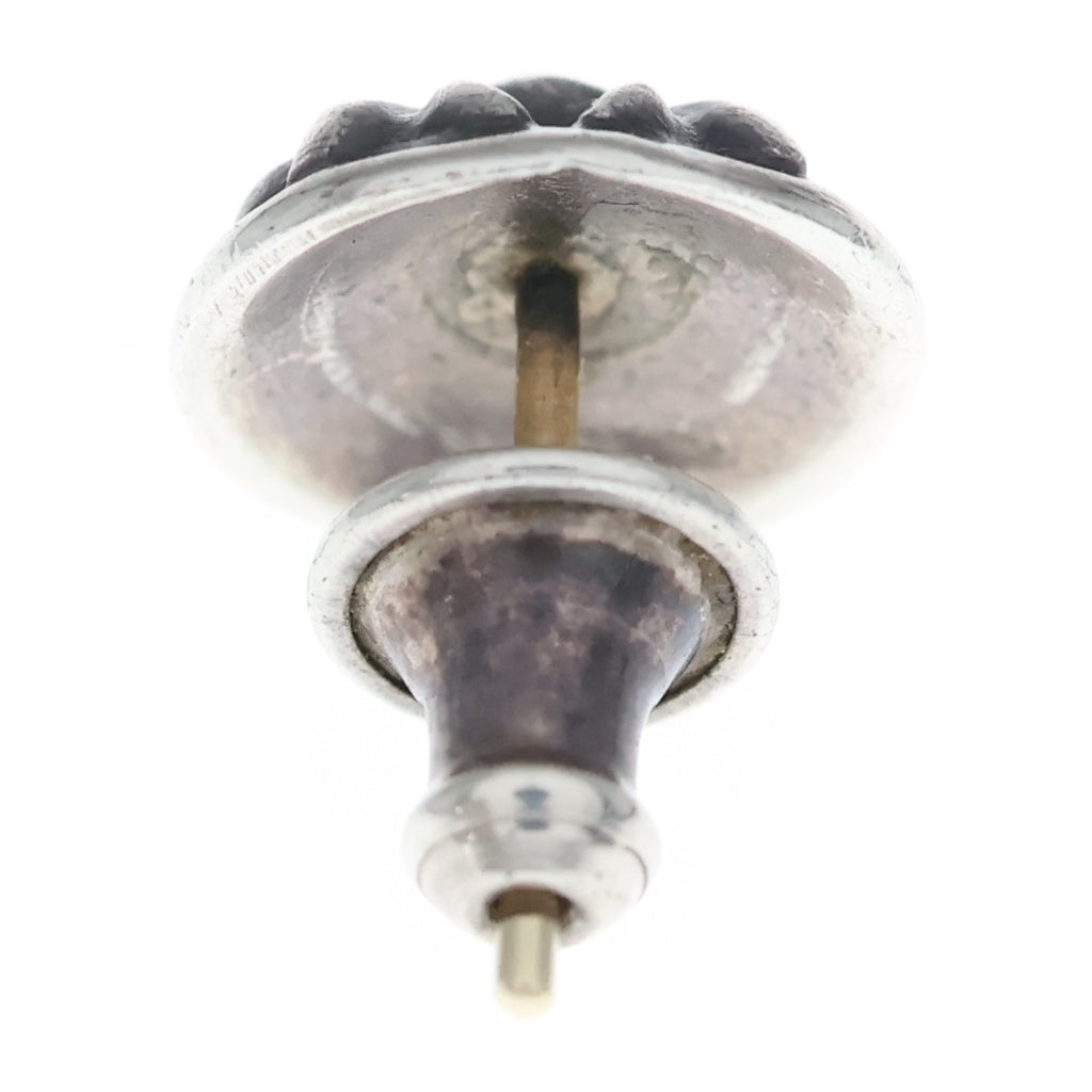 CHROME HEARTS(クロムハーツ) STUD CRSBLL クロスボールスタッドピアス シルバー BCA110
