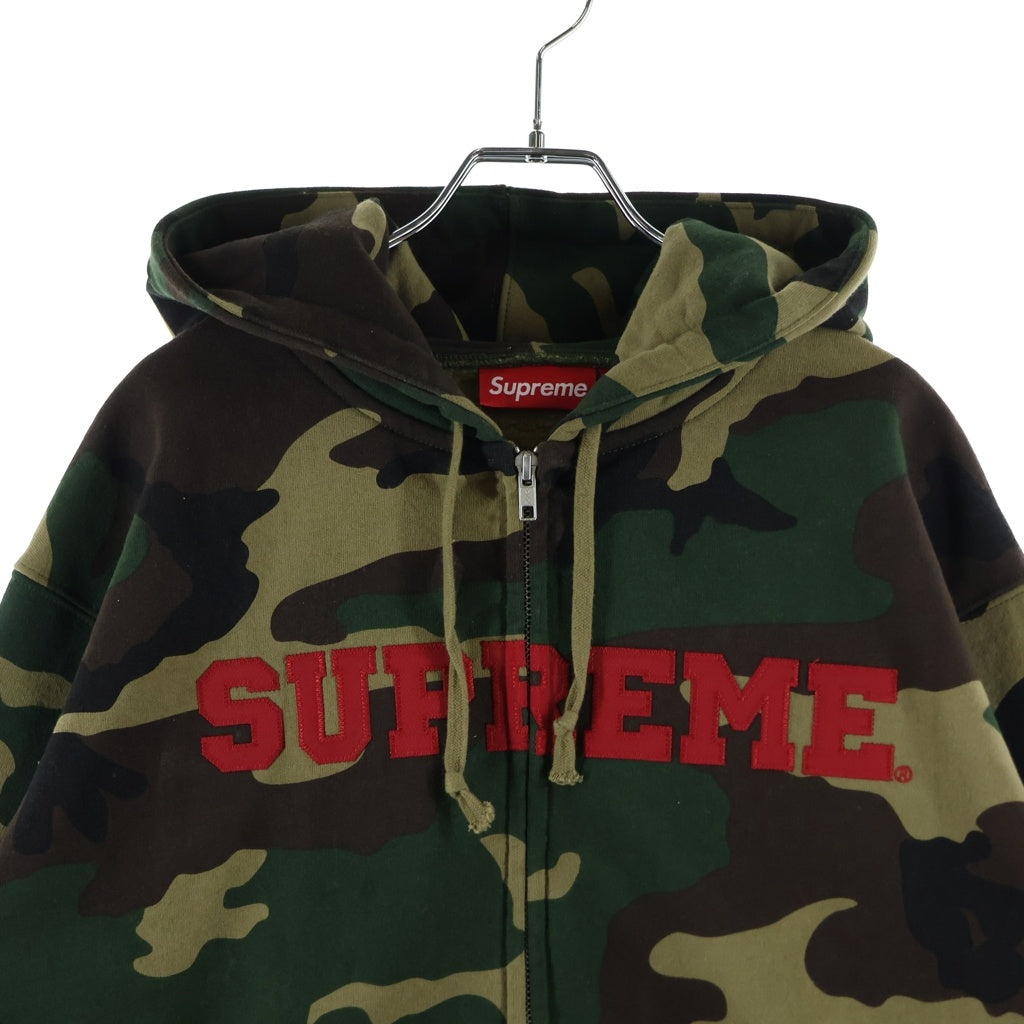 SUPREME(シュプリーム) 25AW Collegiate Applique Zip Up Hooded