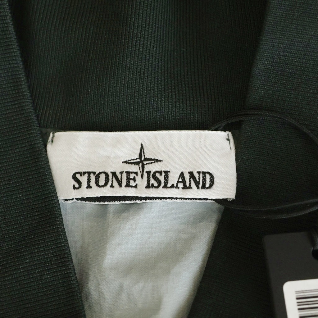 STONE ISLAND(ストーンアイランド) 24SS Membrana Bomber Jacket ロゴワッペン ナイロン ボンバージャケット カーキ 801541223