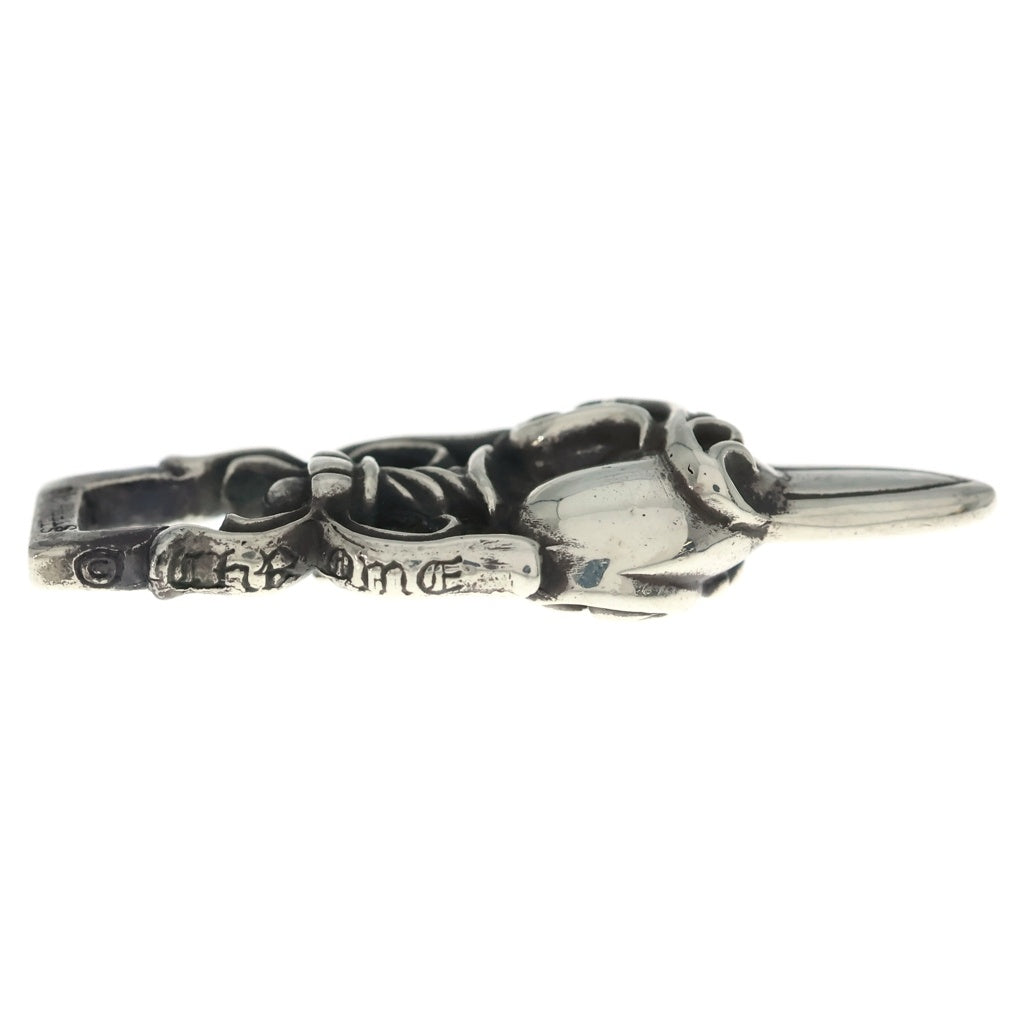 CHROME HEARTS(クロムハーツ) DAGGER HEART ダガーハート ペンダントトップ シルバー BCA243