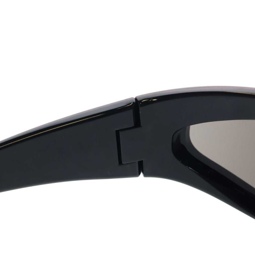 BALENCIAGA(バレンシアガ) 26SS Unisex SUNGLASSES サイドロゴ スポーツ サングラス アイウェア ブラック BB0253S レディース