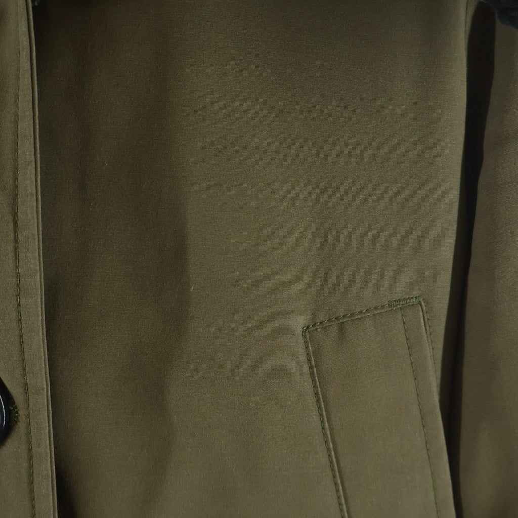 CANADA GOOSE(カナダグース) BRONTE PARKA ブロンテ パーカー フーデッドジップアップファーダウンジャケット カーキ レディース 2603JL