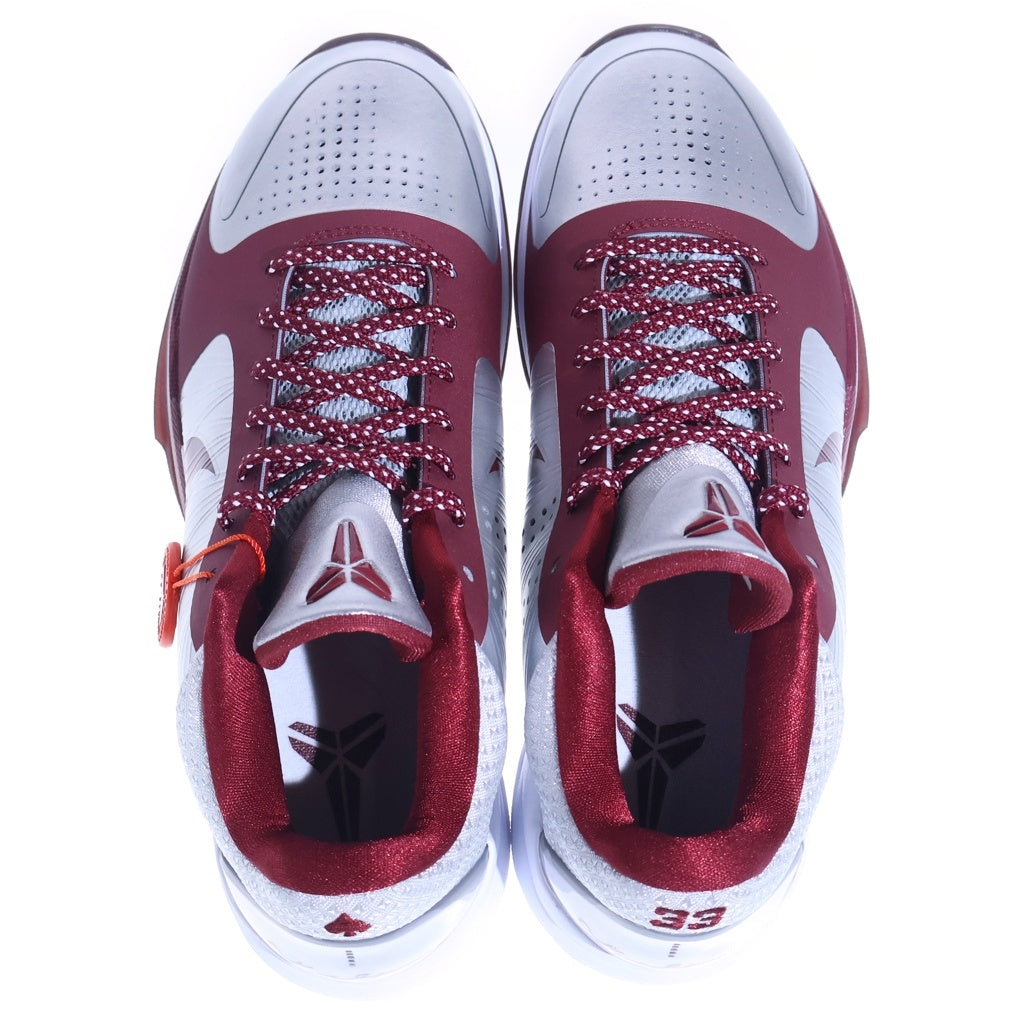 NIKE(ナイキ) KOBE 5 Protro Lower Merion Aces Away コービー5 プロトロ ロウワーメリオンエースアウェイ ローカットスニーカー シルバー/レッド US8.5/26.5cm IM0557-001