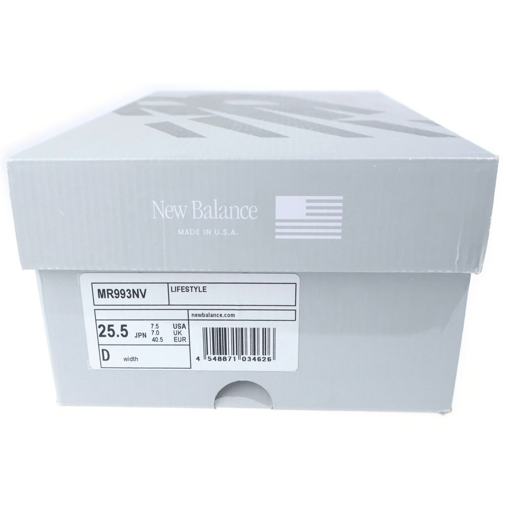 New Balance(ニューバランス) MR993NV メッシュ ローカットスニーカー シューズ ネイビー US7.5/25.5cm