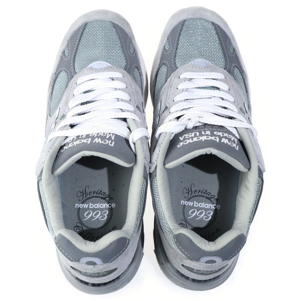 New Balance(ニューバランス) MR993GL メッシュ ローカットスニーカー シューズ グレー US8/26.0cm