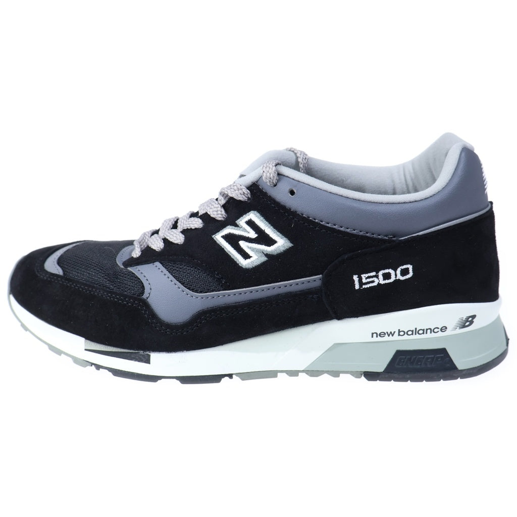 New Balance(ニューバランス) U1500PBK スウェード ローカットスニーカー シューズ ブラック US8/26.0cm