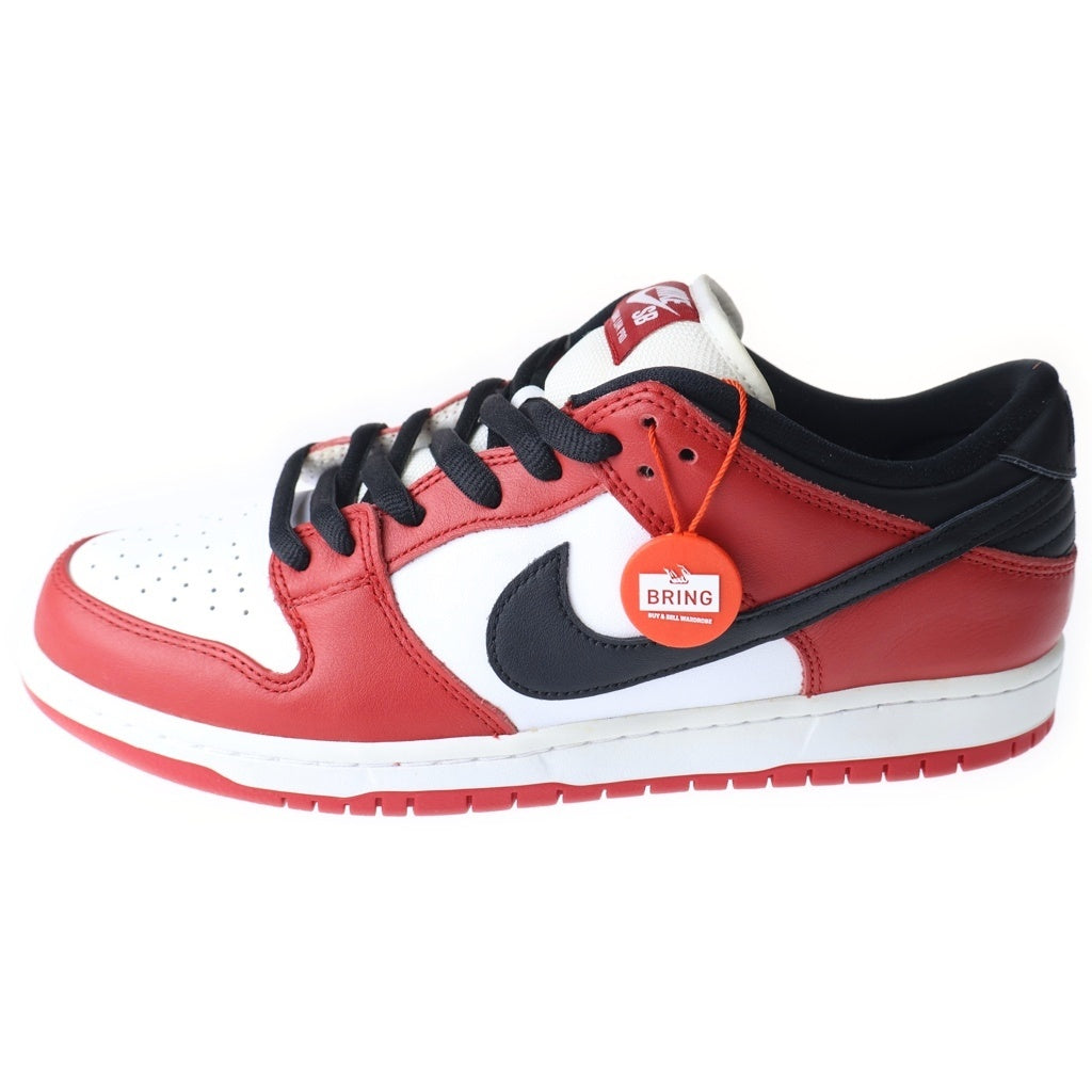 NIKE SB(ナイキエスビー) DUNK LOW PRO J-Pack Chicago ダンク ジェーパックシカゴ ローカットスニーカー レッド/ホワイト/ブラック US11/29cm BQ6817-600