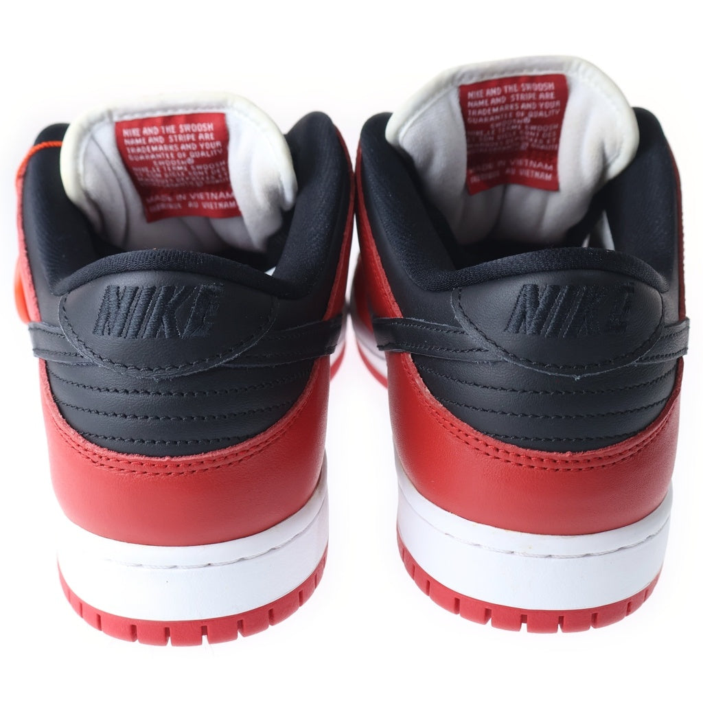 NIKE SB(ナイキエスビー) DUNK LOW PRO J-Pack Chicago ダンク ジェーパックシカゴ ローカットスニーカー レッド/ホワイト/ブラック US11/29cm BQ6817-600