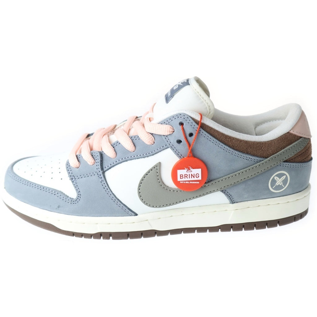 NIKE SB(ナイキエスビー) ×YUTO HORIGOME DUNK LOW PRO QS 堀米雄斗 ダンク プロ クイックストライク ローカットスニーカー ホワイト/グレー US10.5/28.5cm FQ1180-001