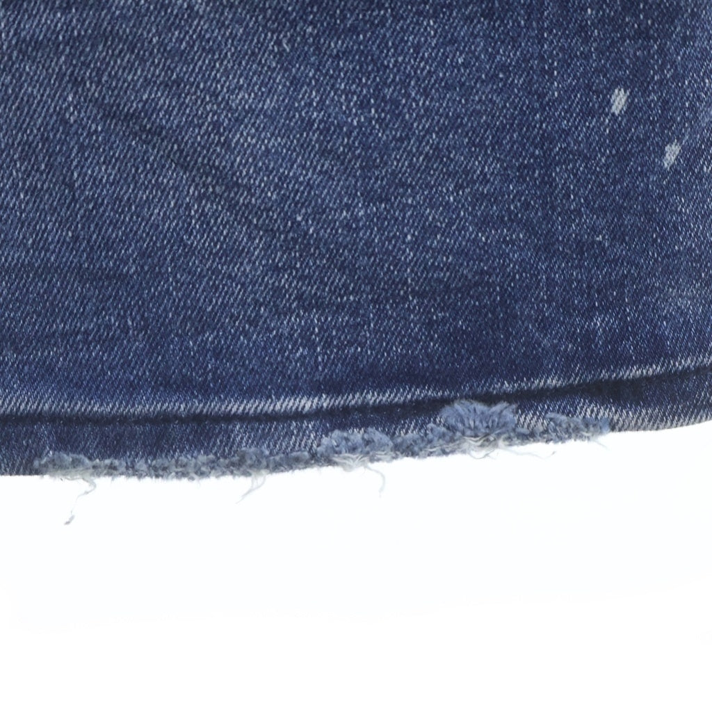 NUMBER (N)INE(ナンバーナイン) CLASH SLIM TAPERED DENIM PANTS ジップフライ クラッシュ スリムテーパードスリムパンツ インディゴ NMBpt747