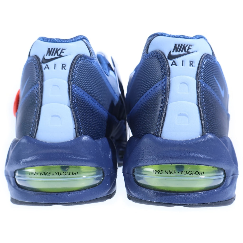 NIKE(ナイキ) ×Yu-Gi-Oh! AIR MUSCLE 95 QS YGO 遊戯王 エアマックス95 ローカットスニーカー ブルー US10.5/28.5cm II7404-400