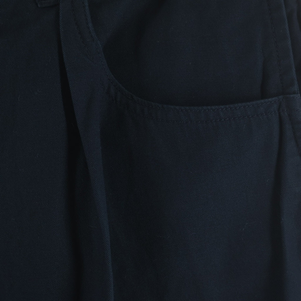 BROCHURE(ブロシュアー) 1P CHINO 211-02 ジップフライ チノパンツ ネイビー