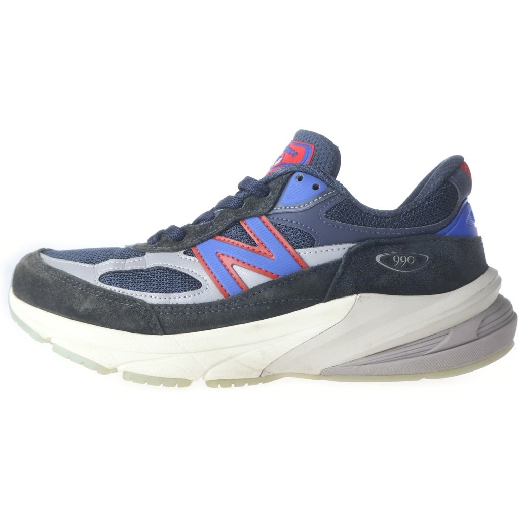 New Balance(ニューバランス) × KITH U990KR6 メッシュ ローカットスニーカー シューズ ネイビー US8/26.0cm