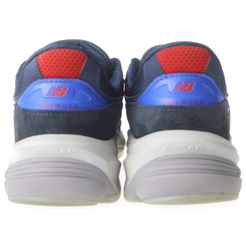 New Balance(ニューバランス) × KITH U990KR6 メッシュ ローカットスニーカー シューズ ネイビー US8/26.0cm