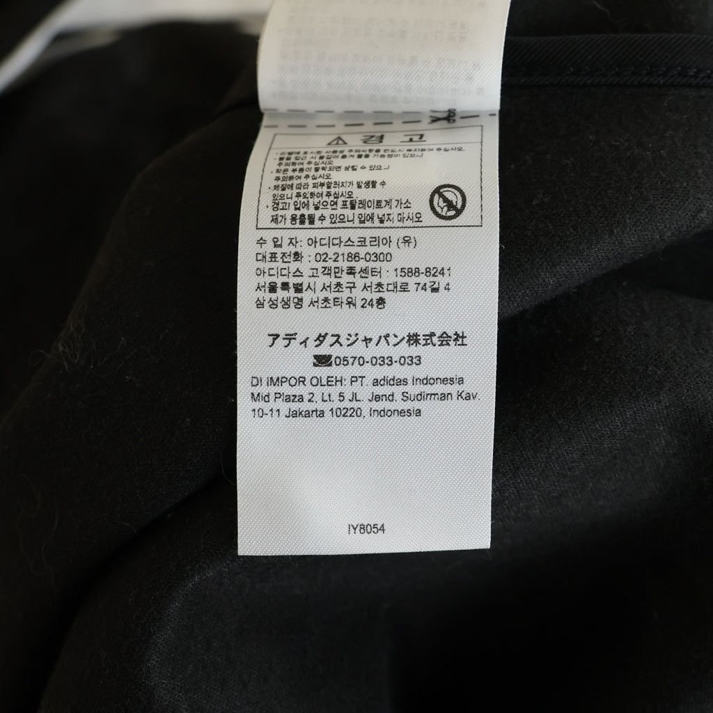 adidas(アディダス) プレミアム オーバーサイズ SST リュクス トラックトップ ジップアップ トラックジャケット ブラック IY8054