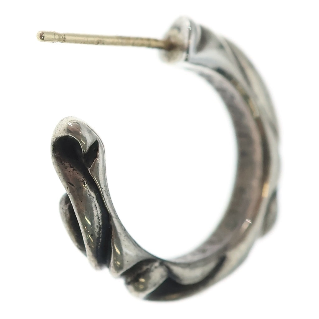 CHROME HEARTS(クロムハーツ) HOOP SCROOL スクロール フープピアス シルバー BCA102