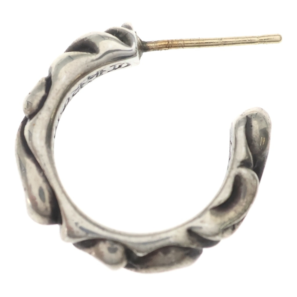 CHROME HEARTS(クロムハーツ) HOOP SCROOL スクロール フープピアス シルバー BCA102