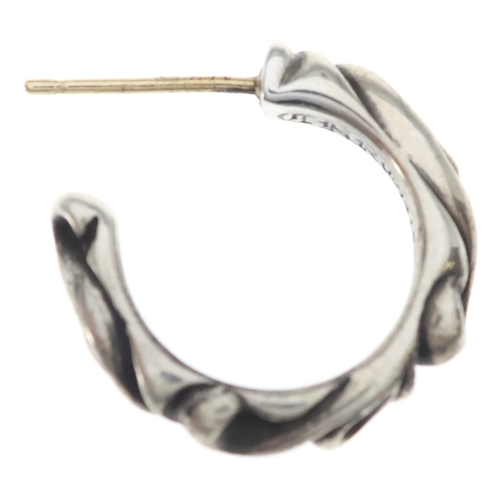 CHROME HEARTS(クロムハーツ) HOOP SCROOL スクロール フープピアス シルバー BCA102