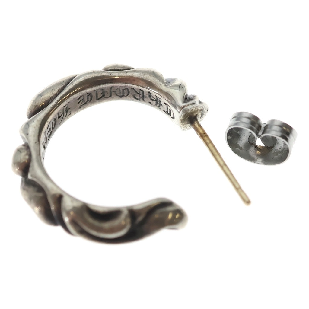 CHROME HEARTS(クロムハーツ) HOOP SCROOL スクロール フープピアス シルバー BCA102