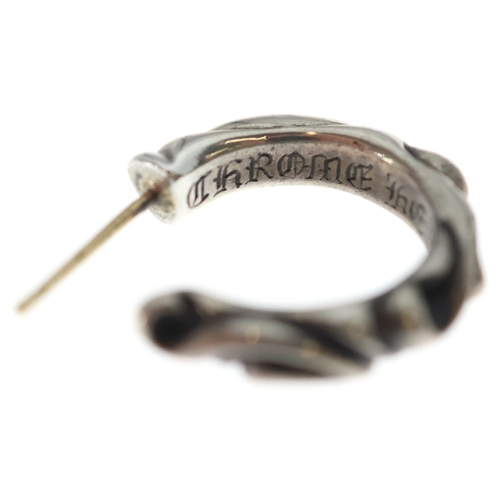 CHROME HEARTS(クロムハーツ) HOOP SCROOL スクロール フープピアス シルバー BCA102