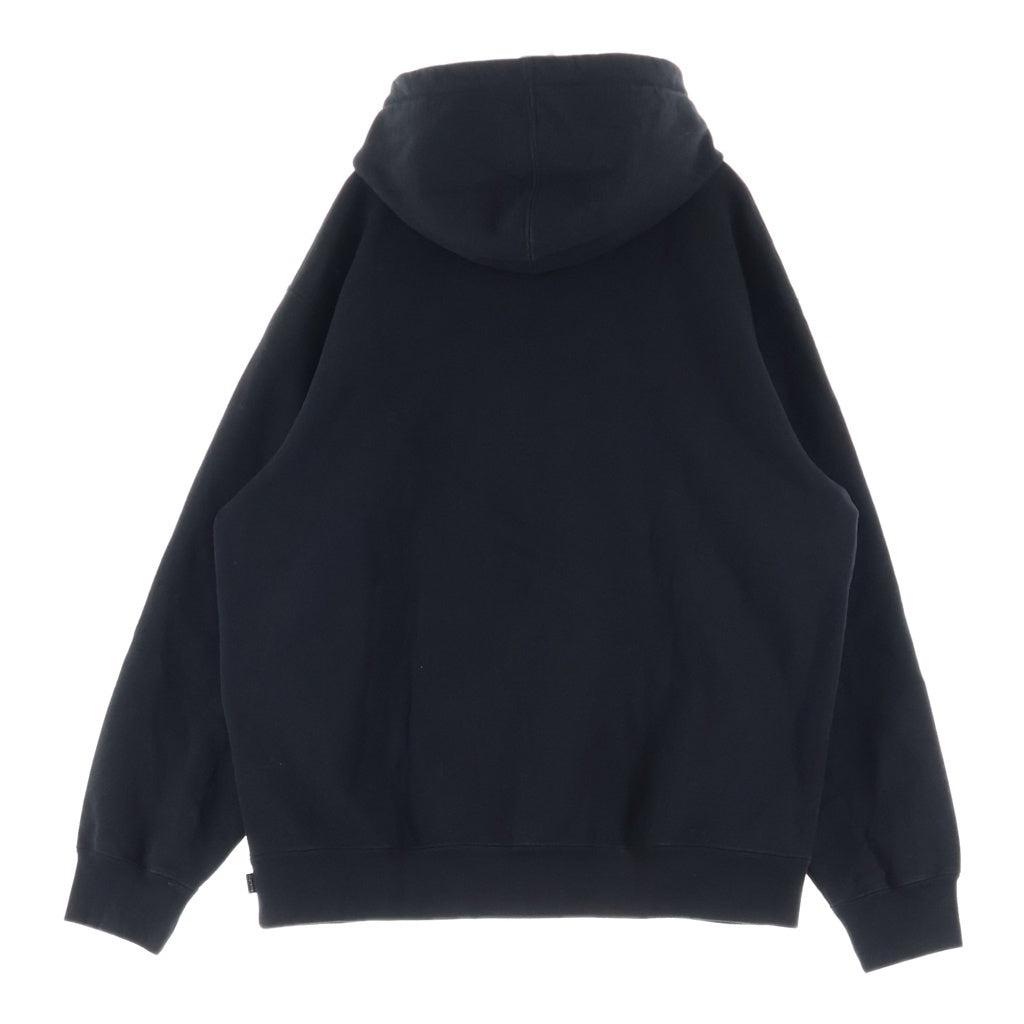 SUPREME(シュプリーム) 22SS ×BURBERRY Box Logo Hooded Sweatshirt バーバリー ボックスロゴ スウェットプルオーバーパーカー フーディー ブラック