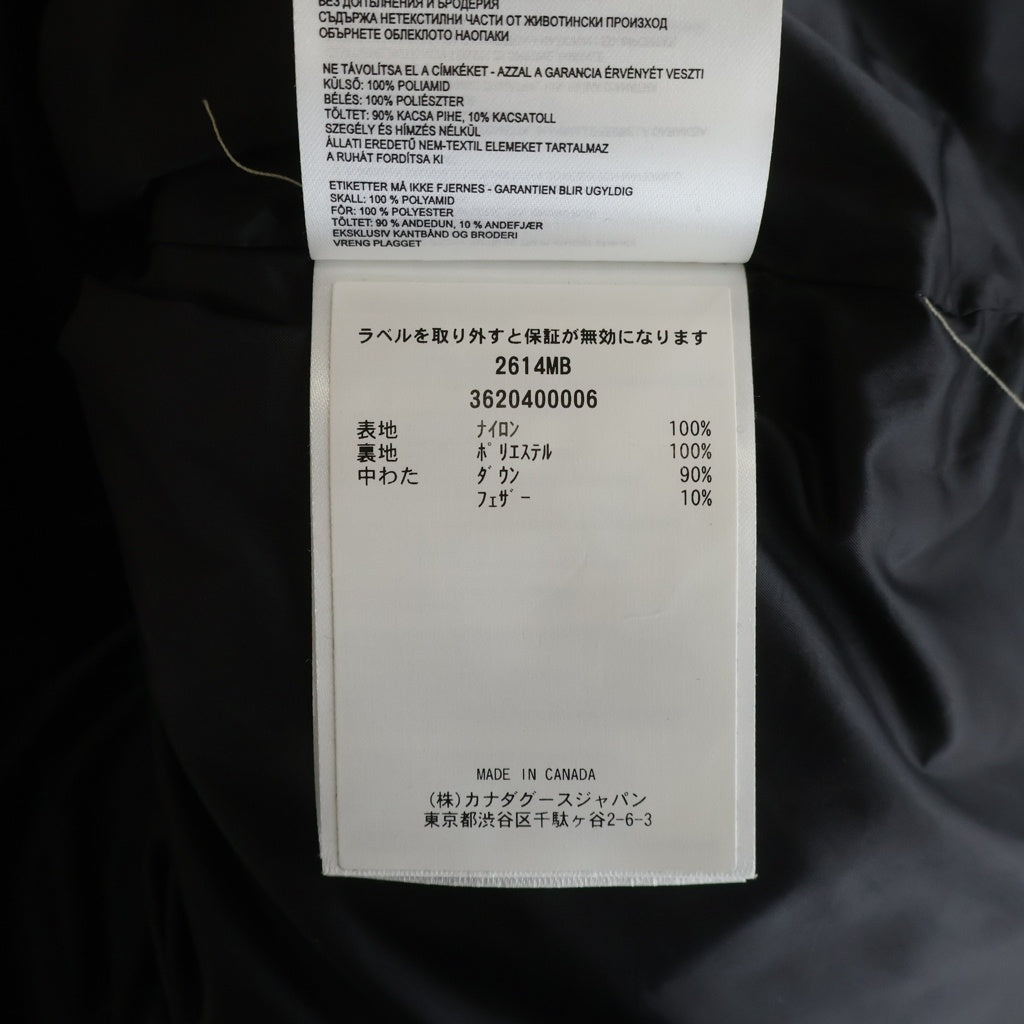 CANADA GOOSE(カナダグース) EVERETT VEST エバレット フロントロゴワッペン ダウンベスト アイボリー 2614MB