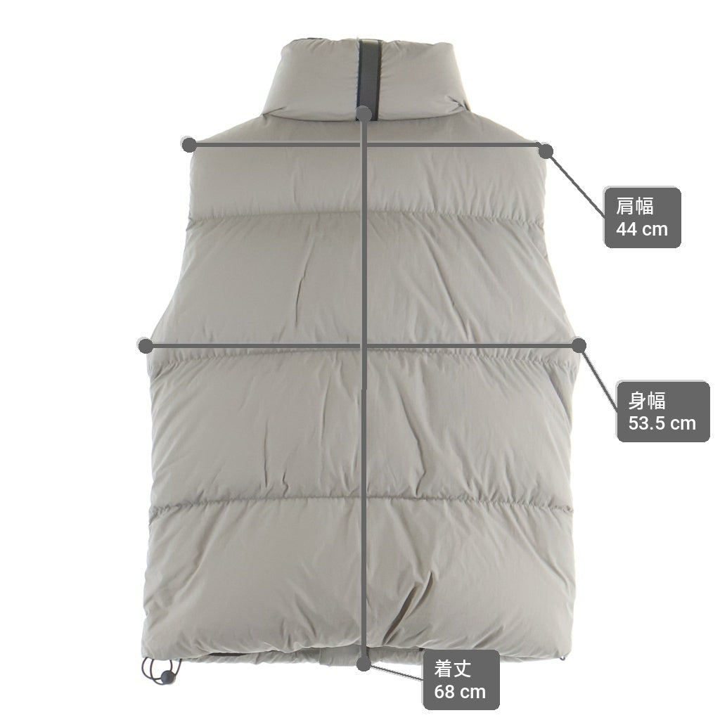 CANADA GOOSE(カナダグース) EVERETT VEST エバレット フロントロゴワッペン ダウンベスト アイボリー 2614MB