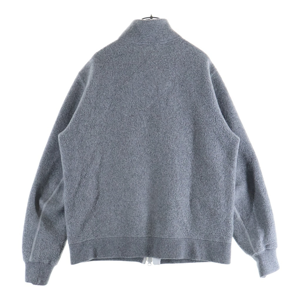 CANADA GOOSE(カナダグース) Lawson Jacket Kind Fleece HUMANATURE アームロゴワッペン フリースジャケット グレー 7049M1