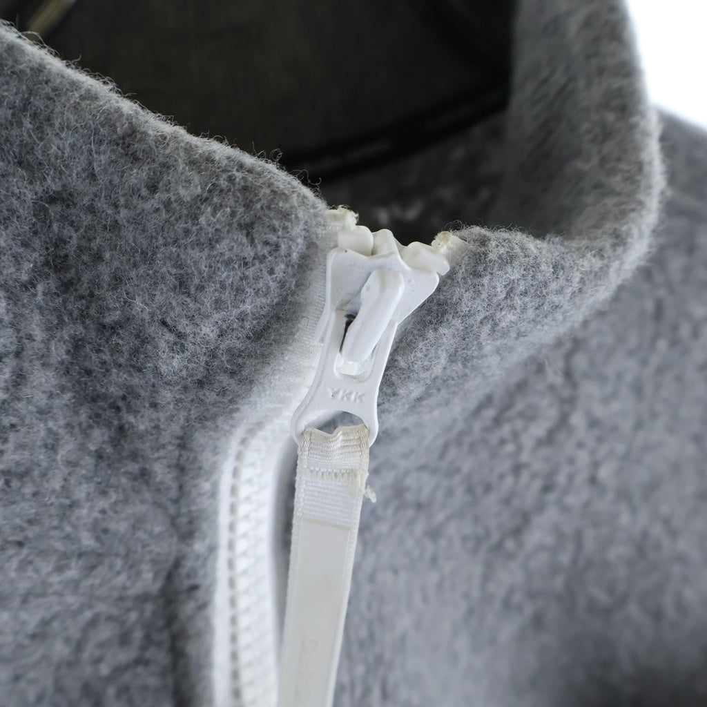 CANADA GOOSE(カナダグース) Lawson Jacket Kind Fleece HUMANATURE アームロゴワッペン フリースジャケット グレー 7049M1