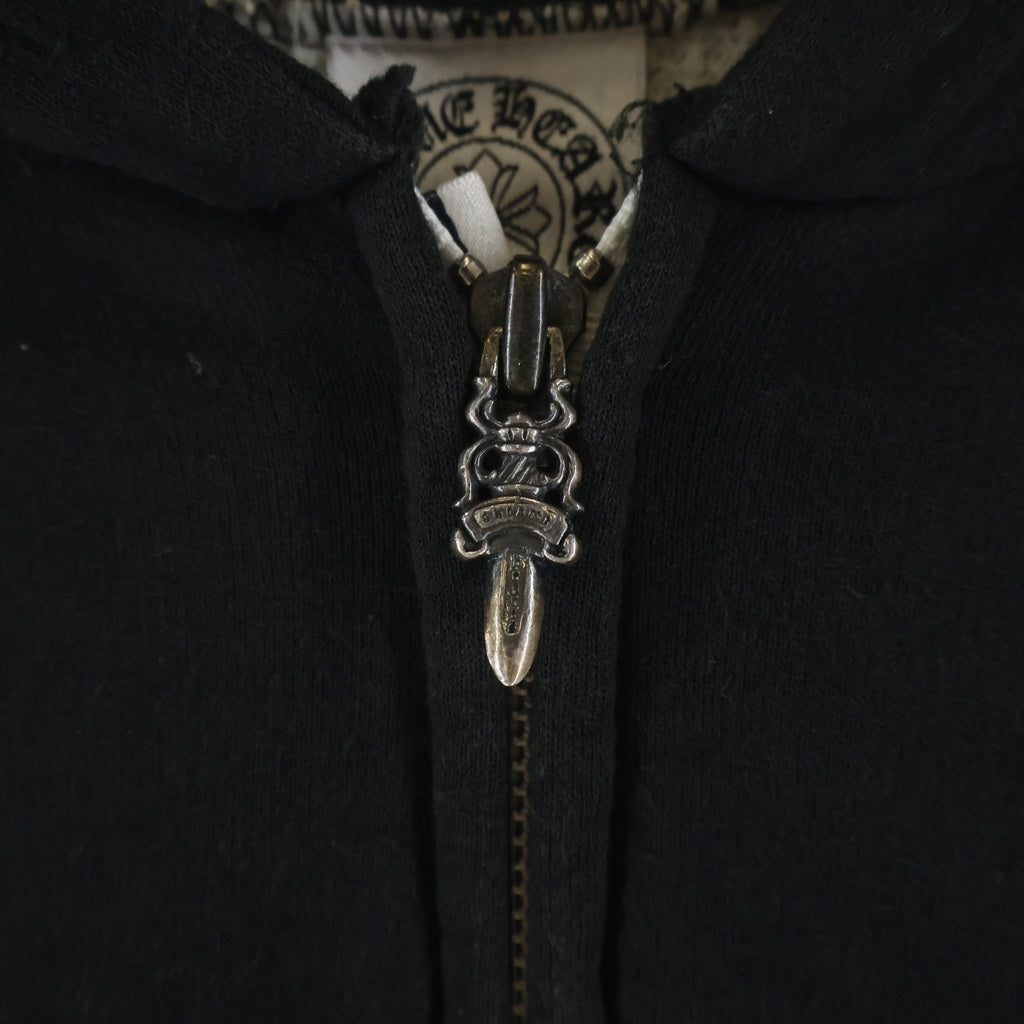 CHROME HEARTS(クロムハーツ) OLD SWTSHRT HD ZIP スクロールラベル