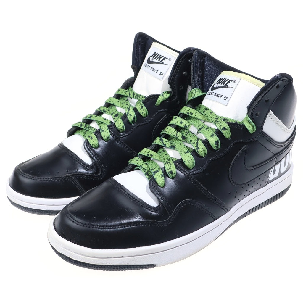 NIKE(ナイキ) 【観賞用 2015年製】 ×fragment design ×GOODENOUGH COURT FORCE SP フラグメントデザイン グッドイナフ ハイカットスニーカー US10/28cm 814913-001