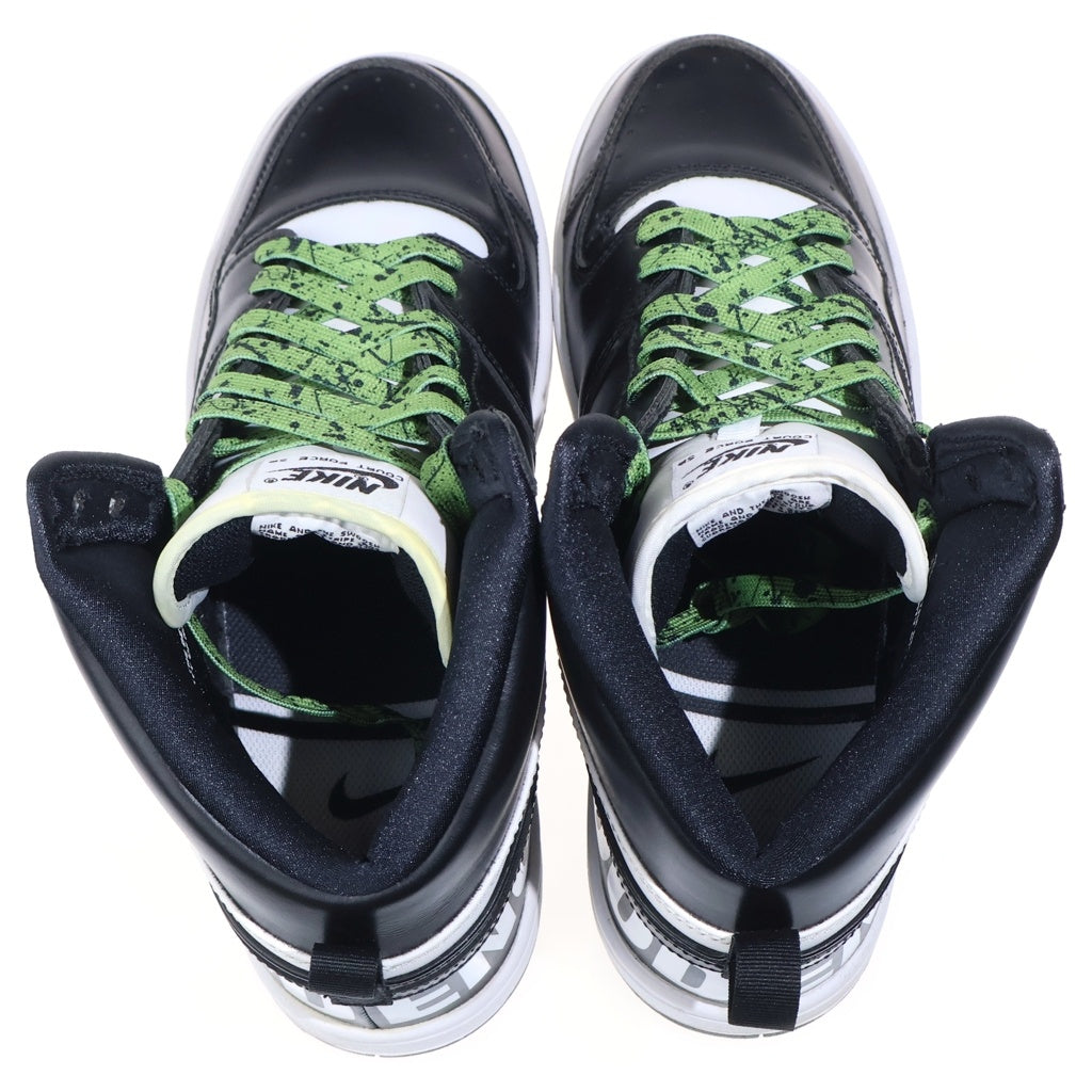 NIKE(ナイキ) 【観賞用 2015年製】 ×fragment design ×GOODENOUGH COURT FORCE SP フラグメントデザイン グッドイナフ ハイカットスニーカー US10/28cm 814913-001