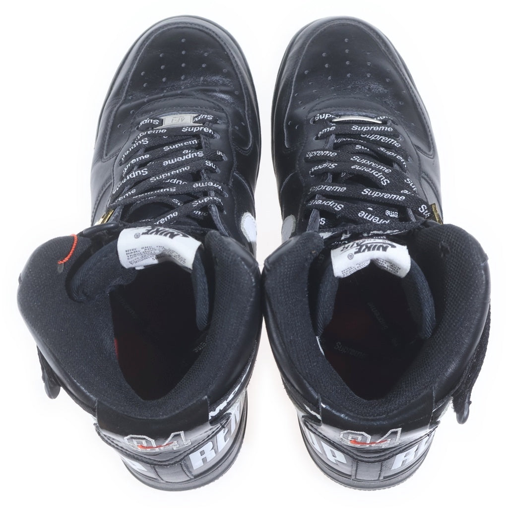 NIKE(ナイキ) 【観賞用 2014年製】 14AW ×シュプリーム AIR FORCE 1 HIGH SUPREME SPECIA エアフォース1 ハイカット スニーカー US10/28cm 698696-010