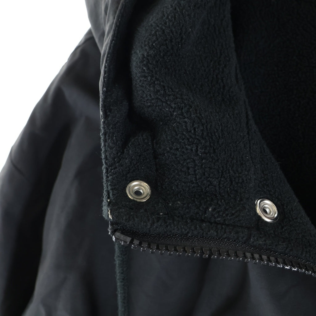 SUPREME(シュプリーム) 21SS Polartec Lined Sideline Parka ポーラテック ラインド サイドライン 裏地ボア フーデッドジャケット ブラック