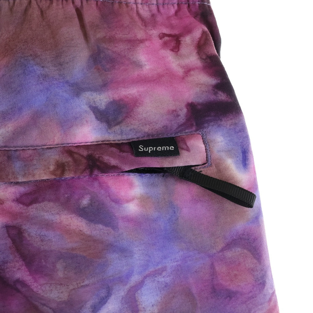 SUPREME(シュプリーム) 22SS Multicolor Warm Up Pant 総柄 マルチカラー ウォームアップ ナイロンパンツ パープル