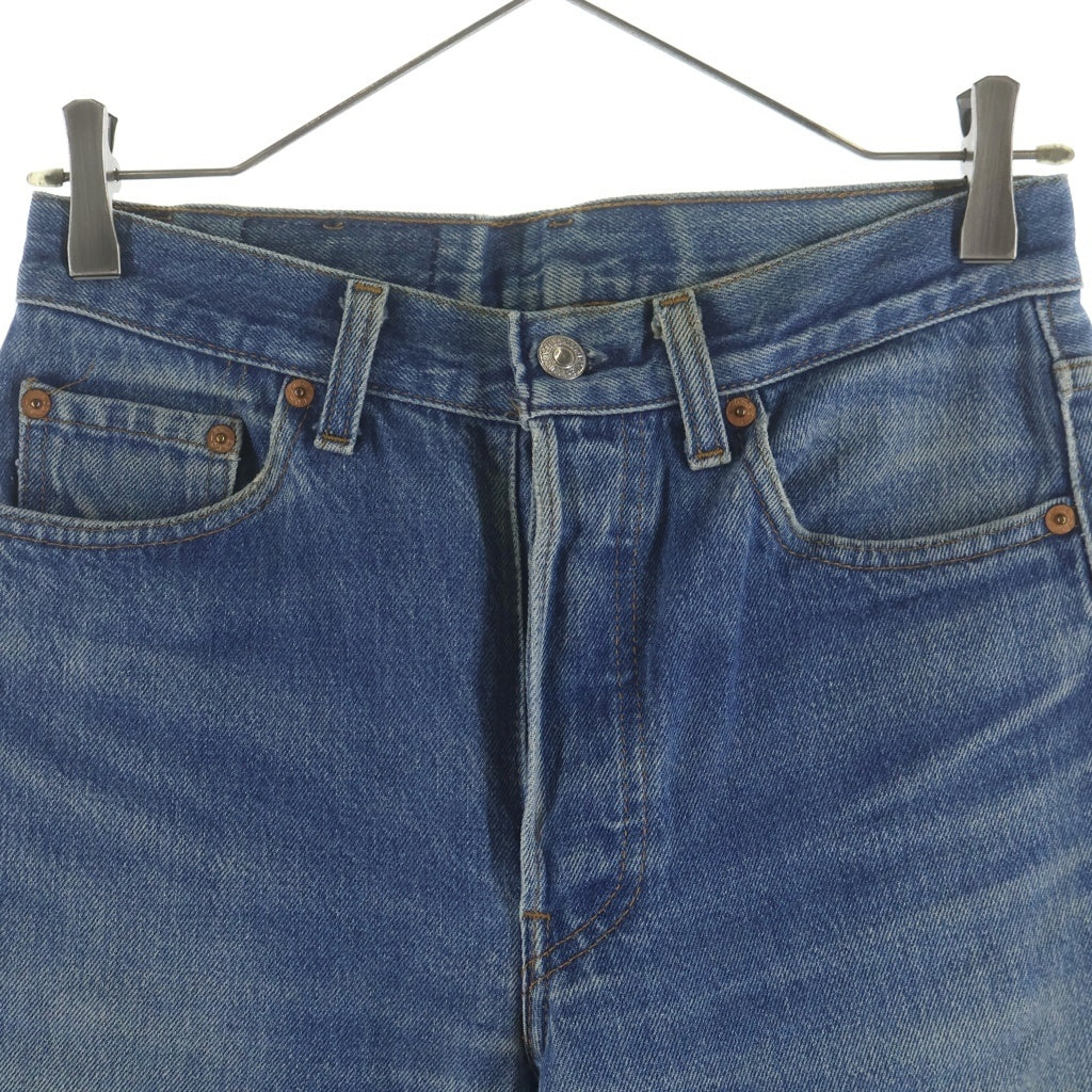 Levi's(リーバイス) 80S VINTAGE 501xx 復刻 赤文字 スモールe ボタン裏522 ヴィンテージ ボタンフライ デニムパンツ インディゴ 522-6-89