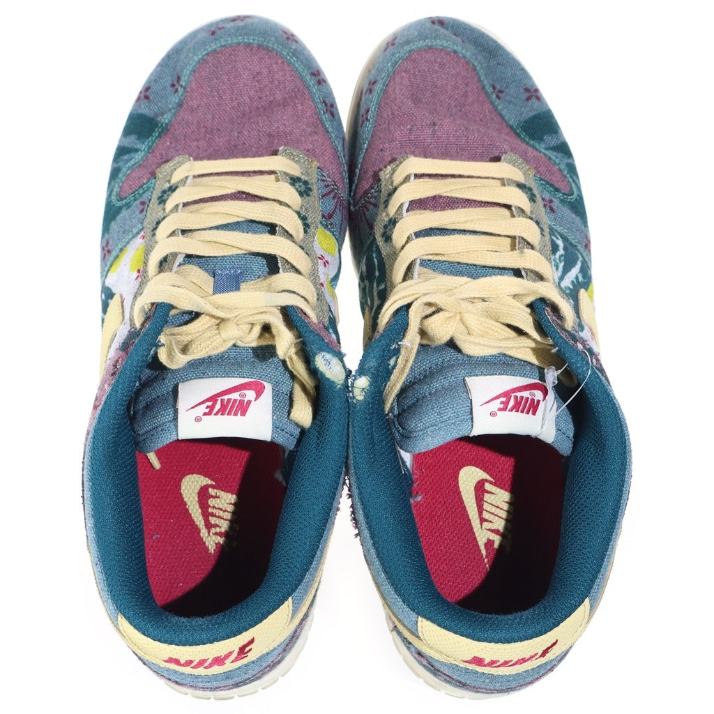 NIKE(ナイキ) DUNK LOW Community Garden ダンク コミュニティガーデン ローカットスニーカー マルチカラー US10.5/28.5cm CZ9747-900