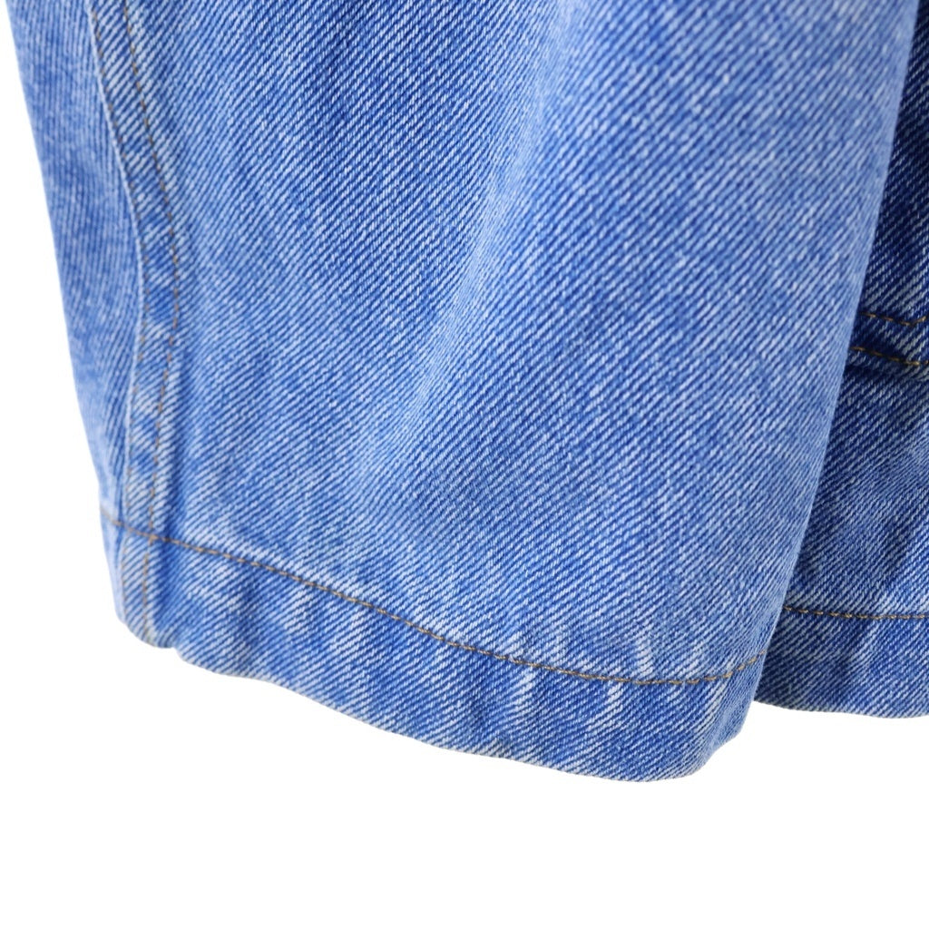 MARNI(マルニ) 25SS BLEACHED COATED ORGANIC DENIM COBALT JACKET ブリーチデニムカバーオールジャケット インディゴブルー GUJU0012S0