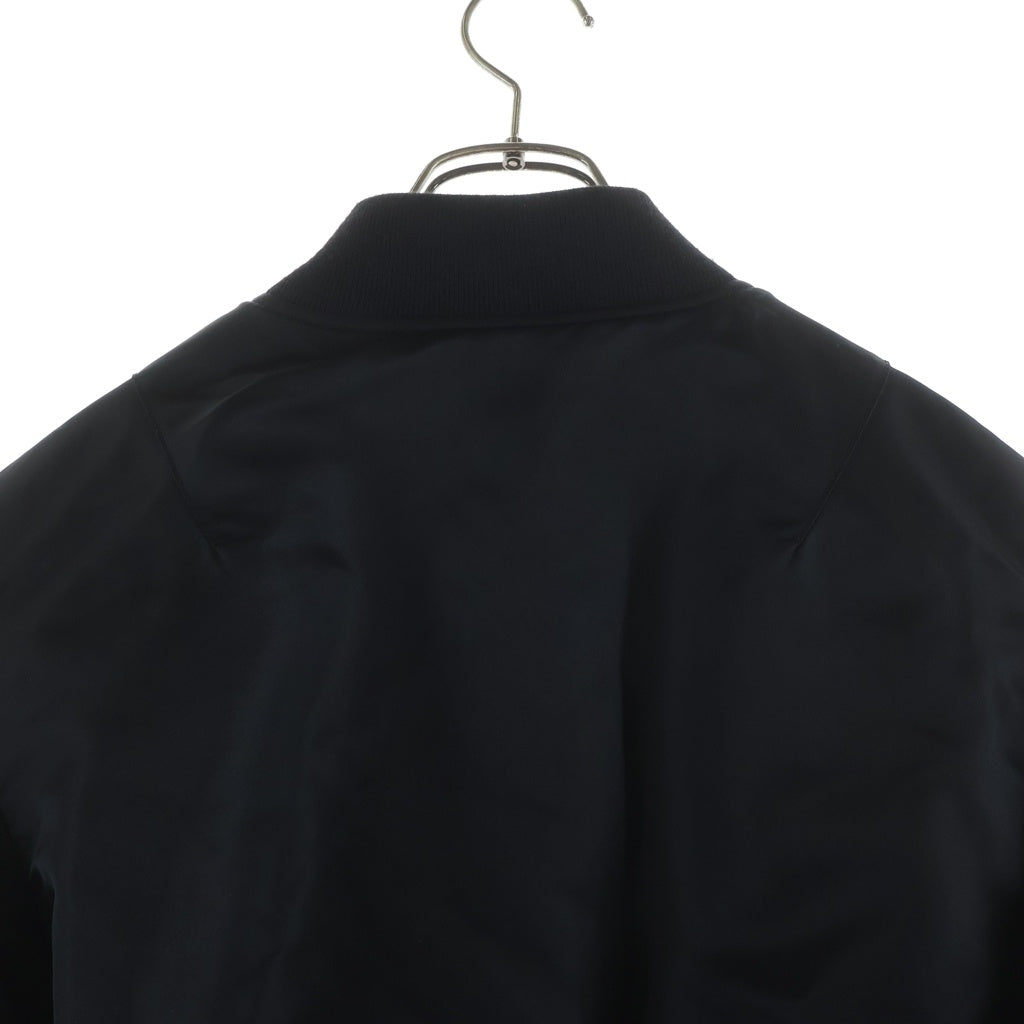 JOHN LAWRENCE SULLIVAN(ジョンローレンスサリバン) 25AW NYLON MASSIVE ROUNDED SLEEVE BOMBER JACKET ナイロン マッシヴ ラウンド スリーブ ボンバージャケット ブラック