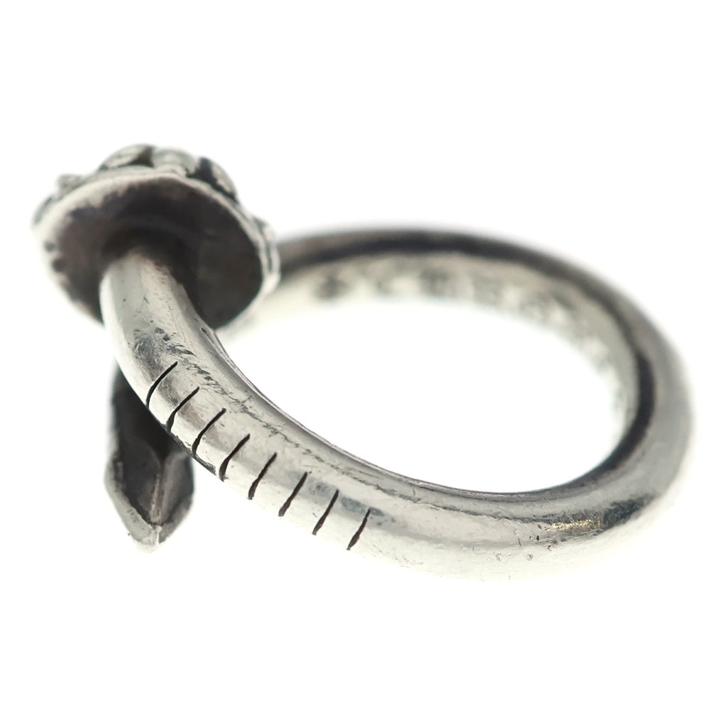 CHROME HEARTS(クロムハーツ) NAIL CRSBALL ネイル クロスボール リング シルバー BCA349