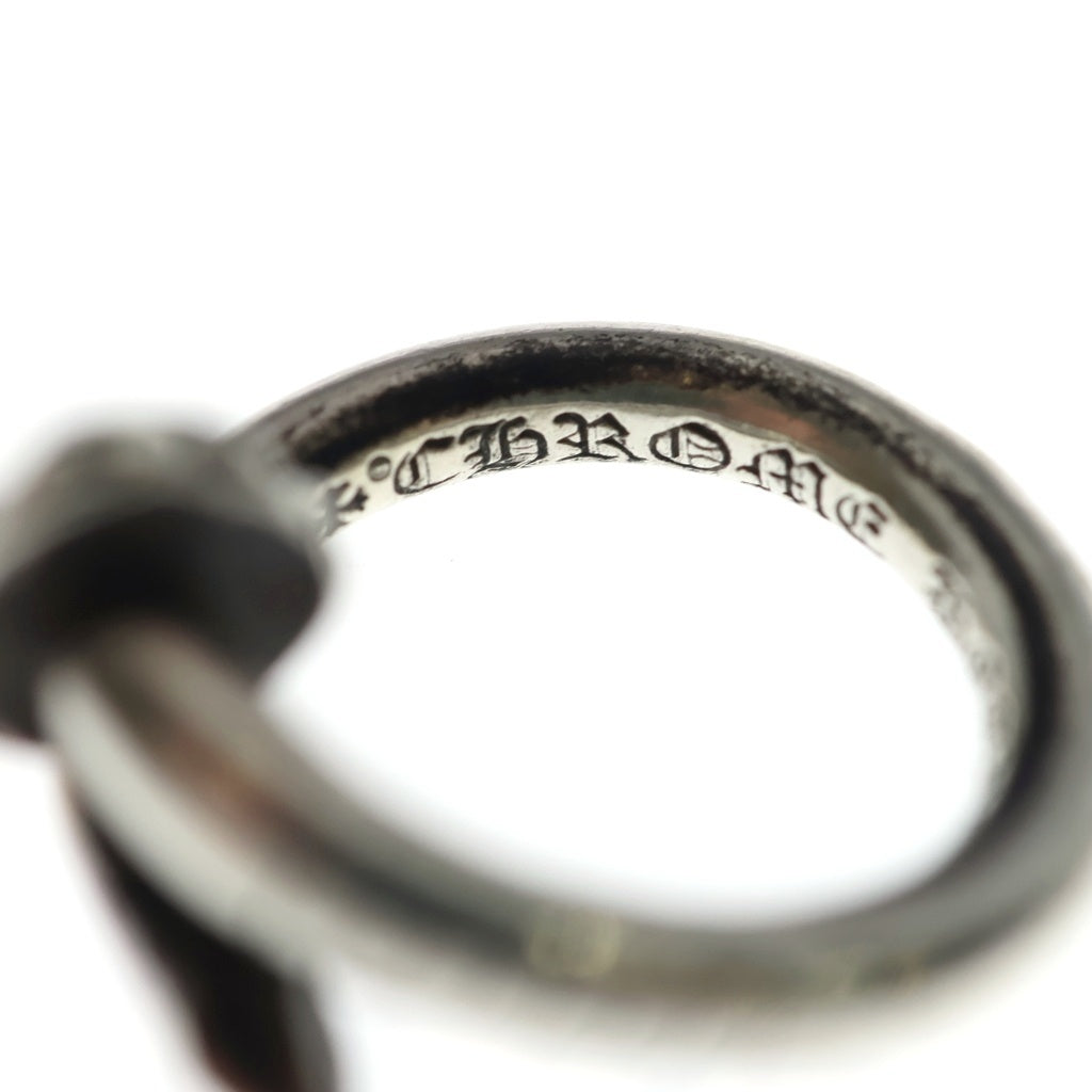CHROME HEARTS(クロムハーツ) NAIL CRSBALL ネイル クロスボール リング シルバー BCA349