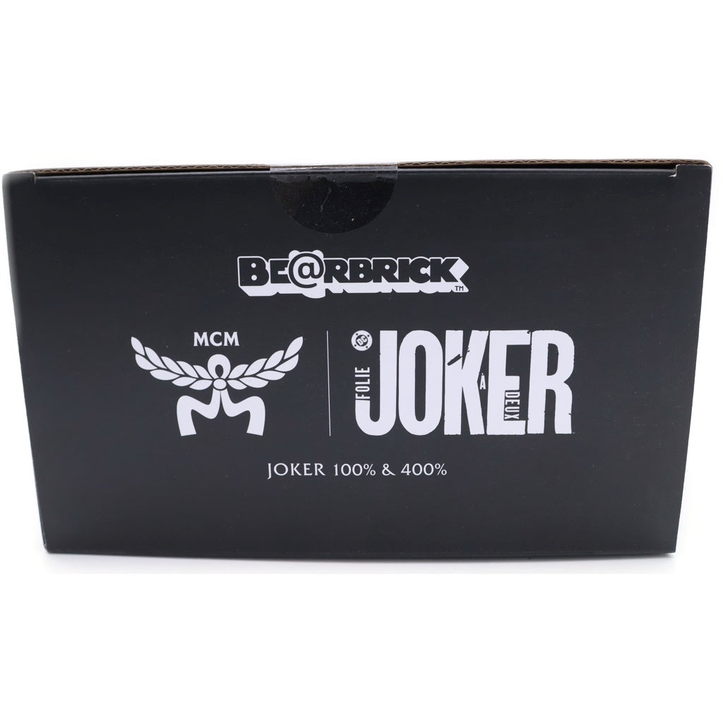 MEDICOM TOY(メディコムトイ) BE@RBRICK MCM THE JOKER 100%&400% ベアブリック ジョーカー 2体セット フィギュア 人形 パープル