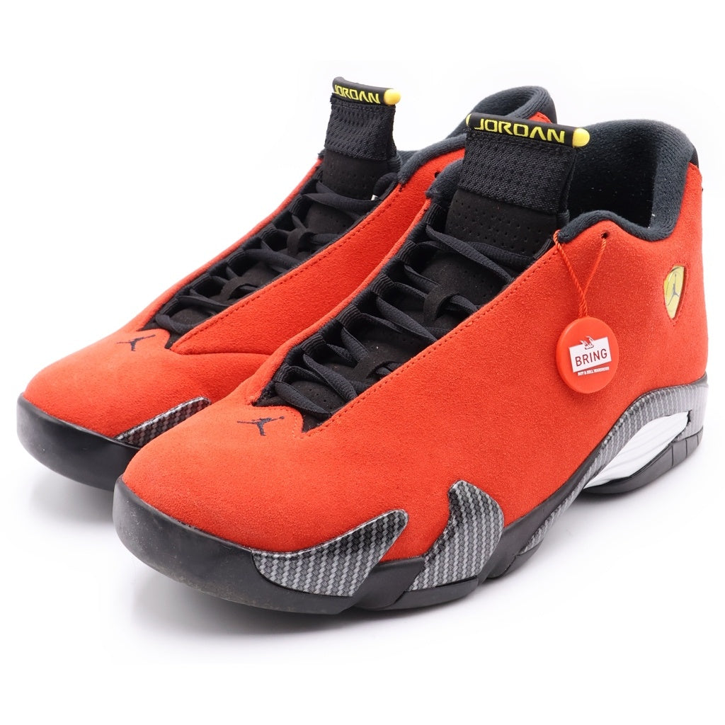 NIKE(ナイキ) AIR JORDAN 14 FERRARI エアジョーダン14 フェラーリ ミドルカットスニーカー レッド US10.5/28.5cm IF5015-600