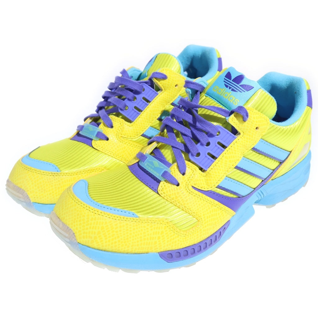adidas(アディダス) ×ATMOS ZX8000 URA アトモス 裏 ローカットスニーカー イエロー/ブルー US10.5/28.5cm JQ2580