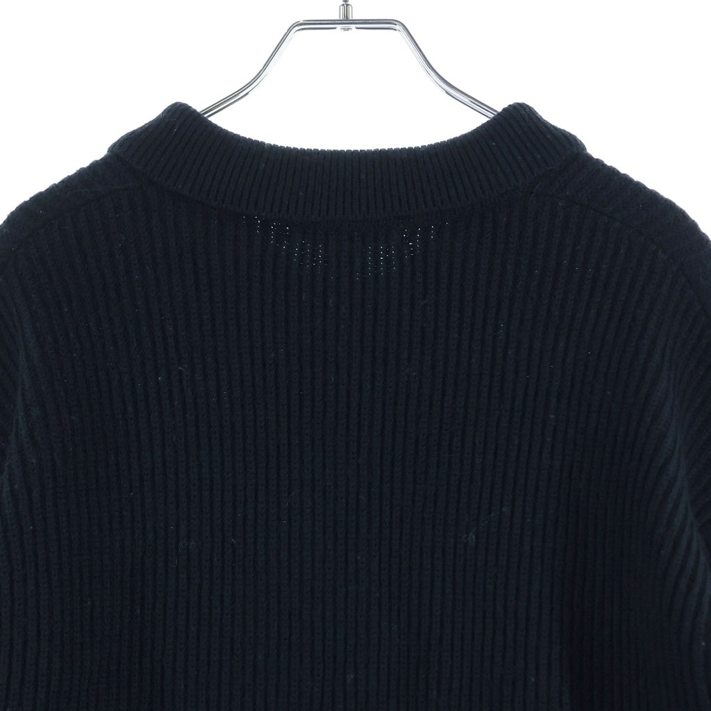 SUPREME(シュプリーム) 25AW Small Box Logo Polo Sweater スモールボックスロゴ ポロニット セーター ブラック