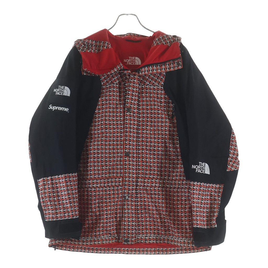 SUPREME(シュプリーム) 21SS Studded Mountain Light Jacket NP12103I スタッズ マウンテン ライトジャケット ナイロンジャケット 総柄 レッド