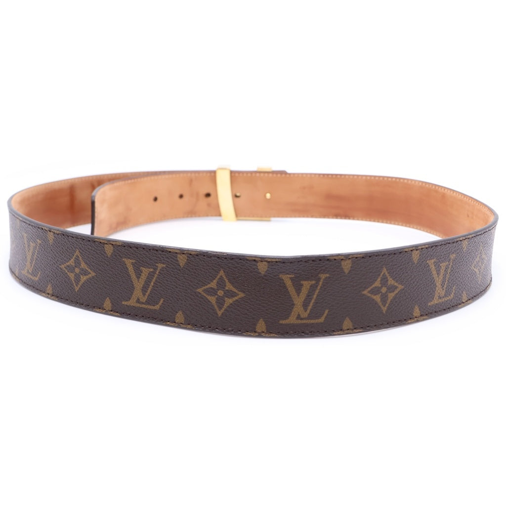 LOUIS VUITTON(ルイヴィトン) Ceinture LV Initiales M9608 サンチュール イニシアル モノグラム レザーベルト ブラウン