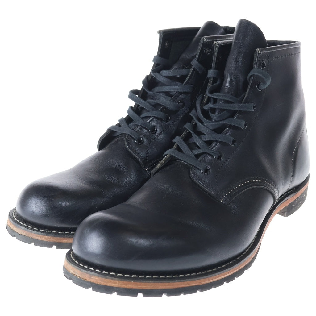 RED WING(レッド ウイング) 9014 BECKMAN ROUND BOOTS ベックマン ラウンド レースアップ ハイカットブーツ ブラック US13D/31.0cm