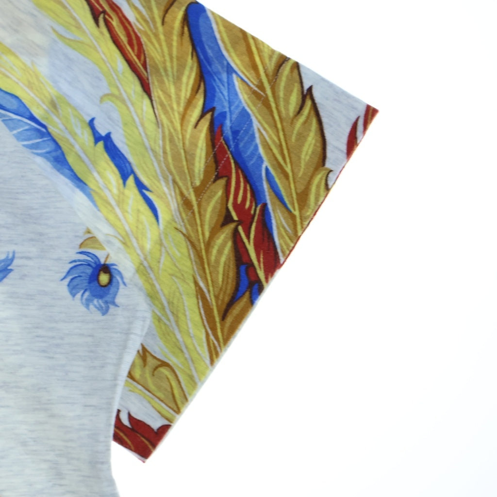 HERMES(エルメス) フロント フェニックスプリント 半袖Tシャツ カットソー グレー 46-7612