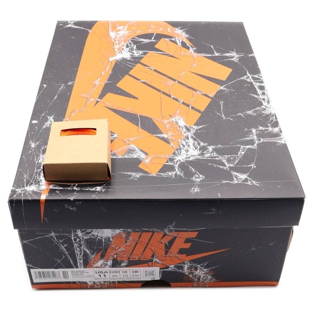 NIKE(ナイキ) IR JORDAN 1 RETRO HIGH OG SHATTERED BACKBOARD エアジョーダン1 レトロ シャッタードバックボード ハイカットスニーカー US11/29.0cm DZ5485-008